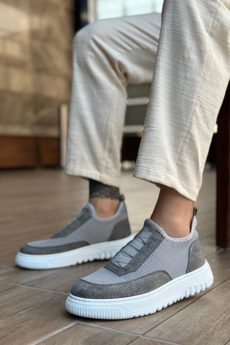 Mens Sneakers - Gray - 0911