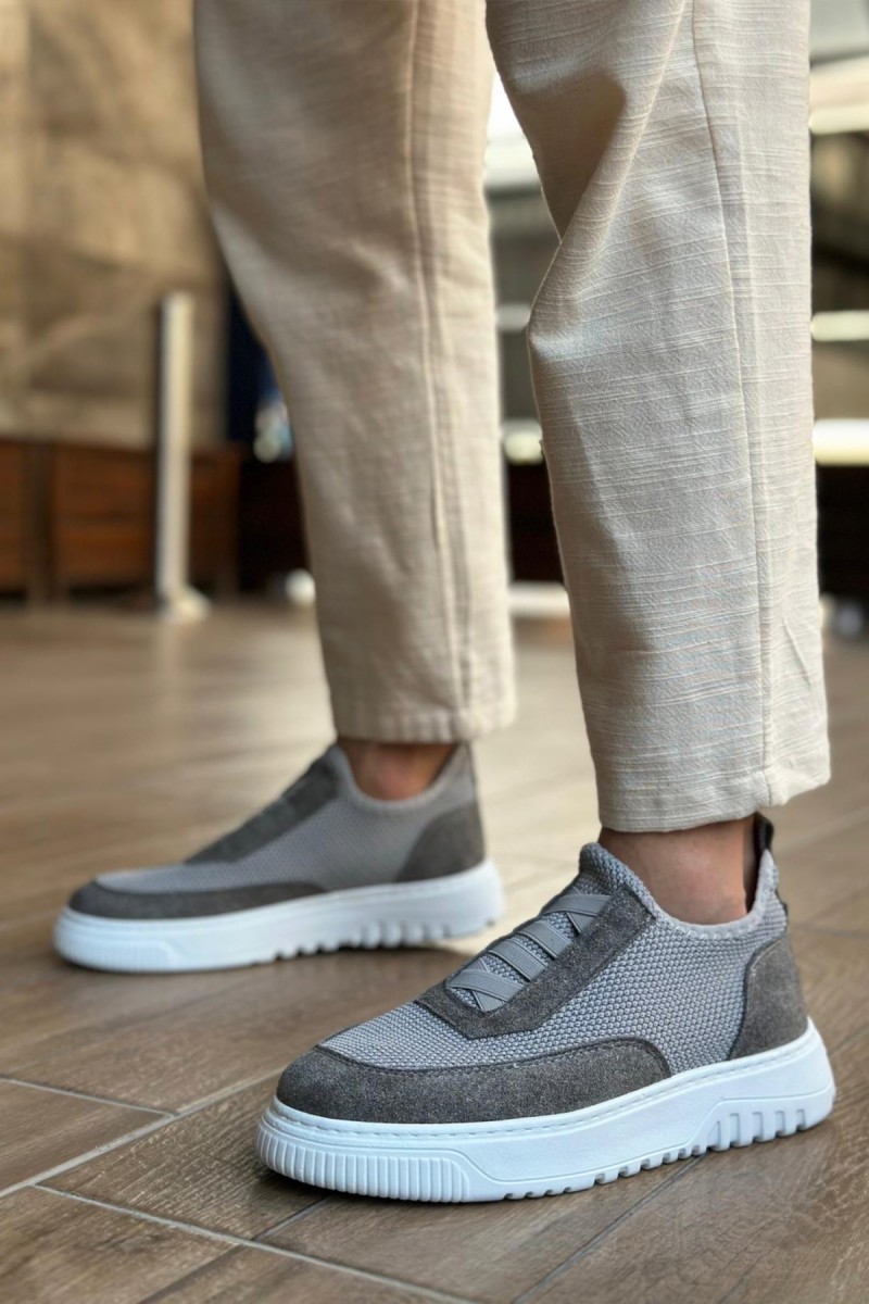 Erkek Sneaker - Gri - 0911
