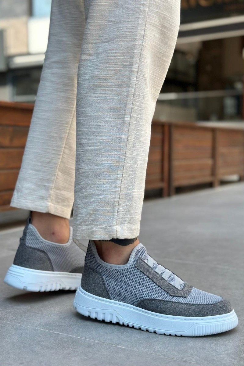 Mens Sneakers - Gray - 0911