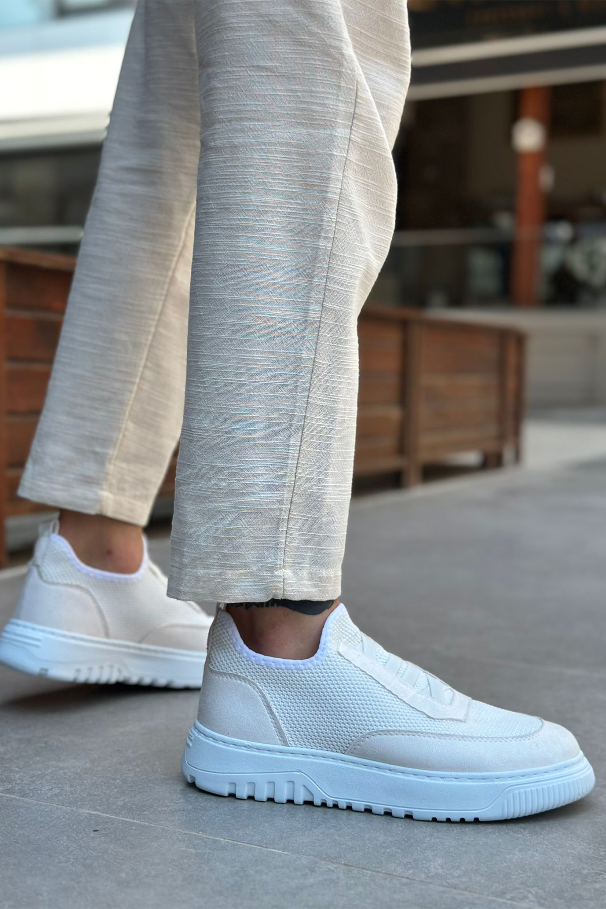 Erkek Sneaker - Beyaz - 0911