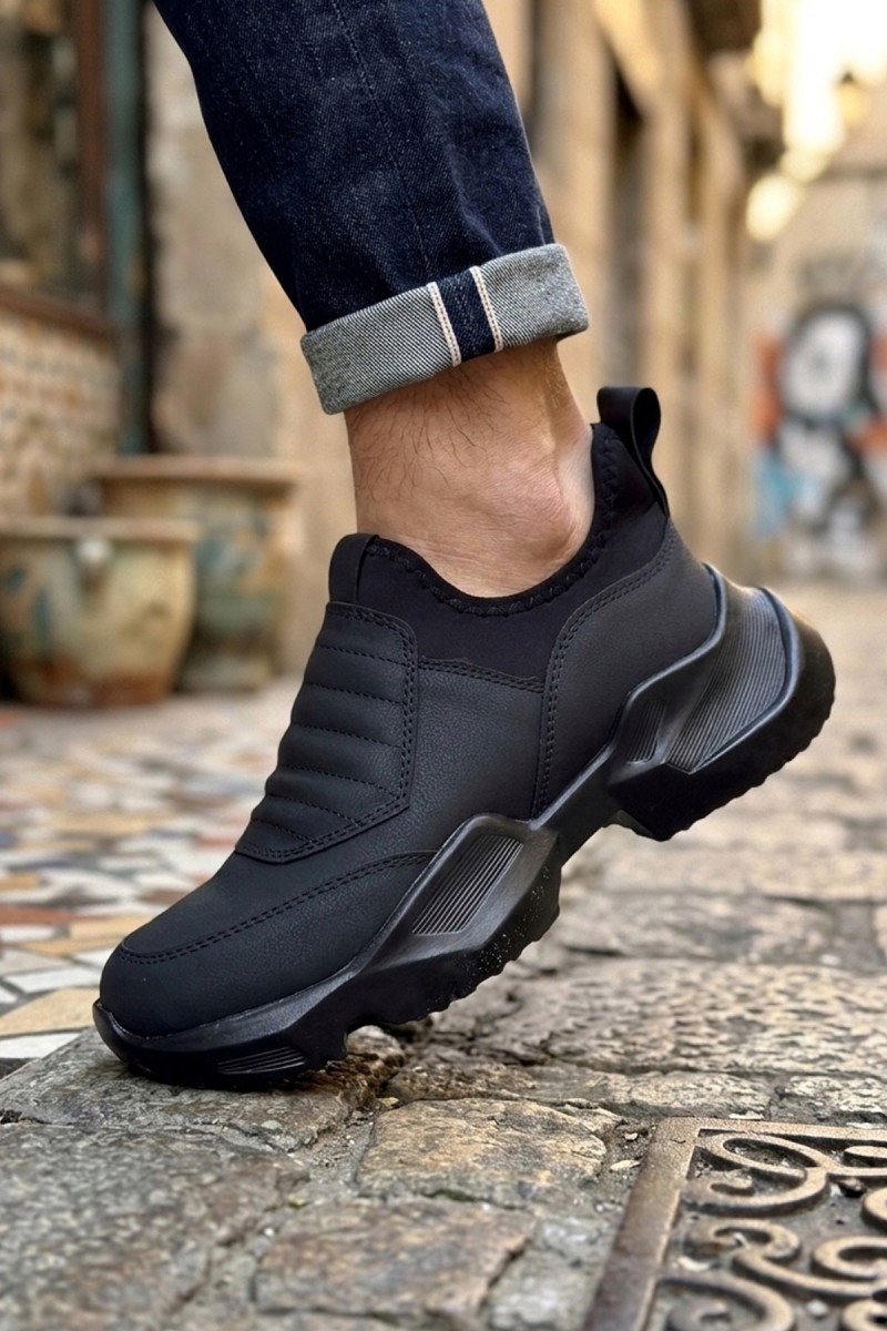 Erkek Sneaker - Siyah - 402