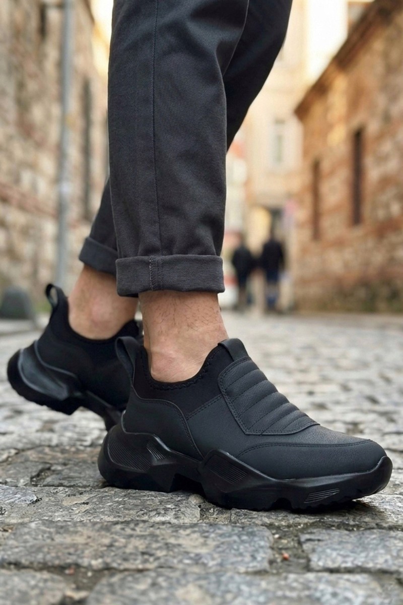 Erkek Sneaker - Siyah - 402