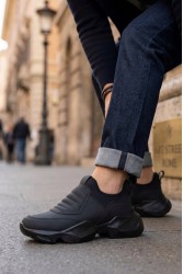 Erkek Sneaker - Siyah - 402