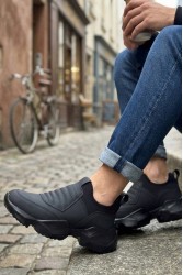 Erkek Sneaker - Siyah - 402