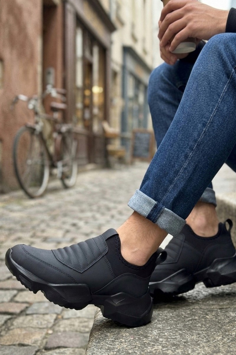 Erkek Sneaker - Siyah - 402