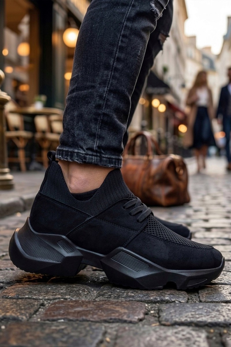 Erkek Sneaker - Siyah - 403
