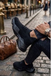 Erkek Sneaker - Siyah - 403