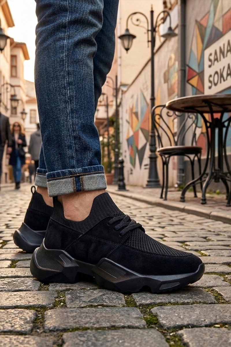 Erkek Sneaker - Siyah - 403