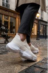 Erkek Sneaker - Beyaz - 403