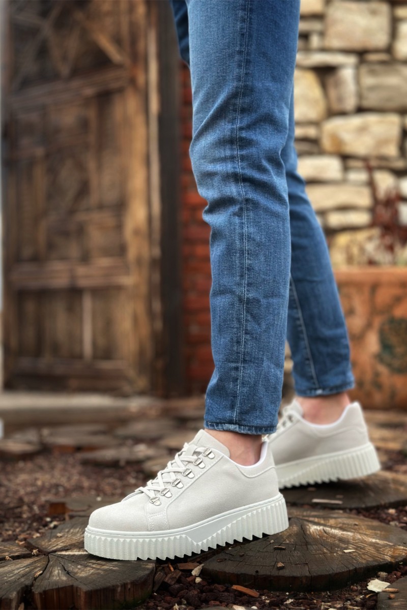 Erkek Sneaker - Gri Süet - 505