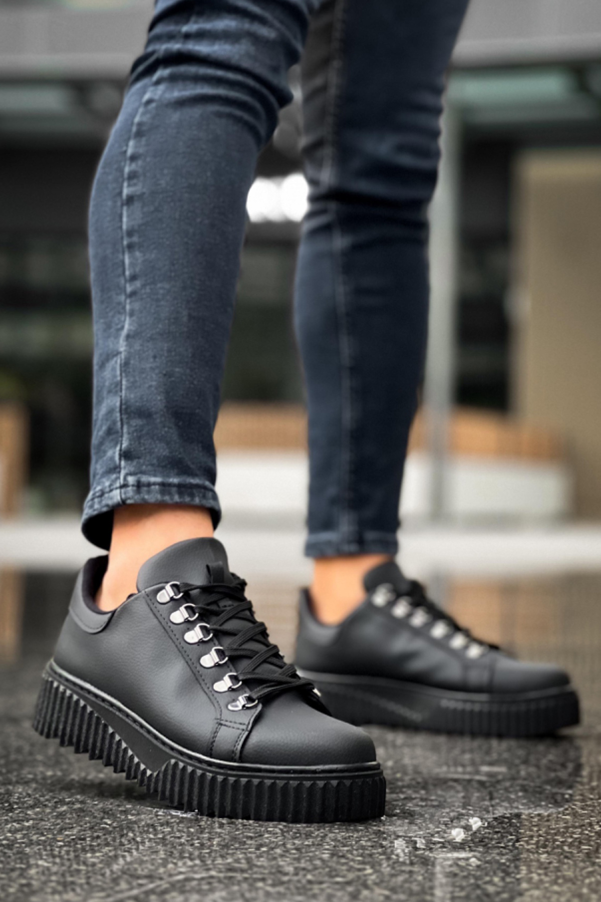 Erkek Sneaker - Siyah - 505