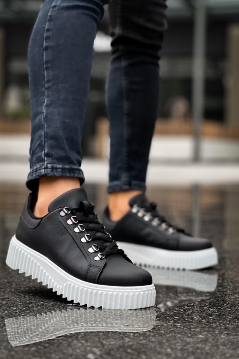 Erkek Sneaker - Siyah Beyaz - 505