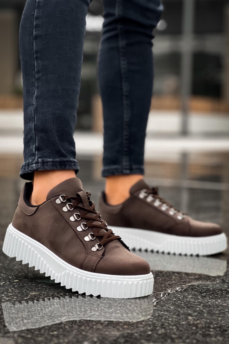 Erkek Sneaker - Kahverengi - 505