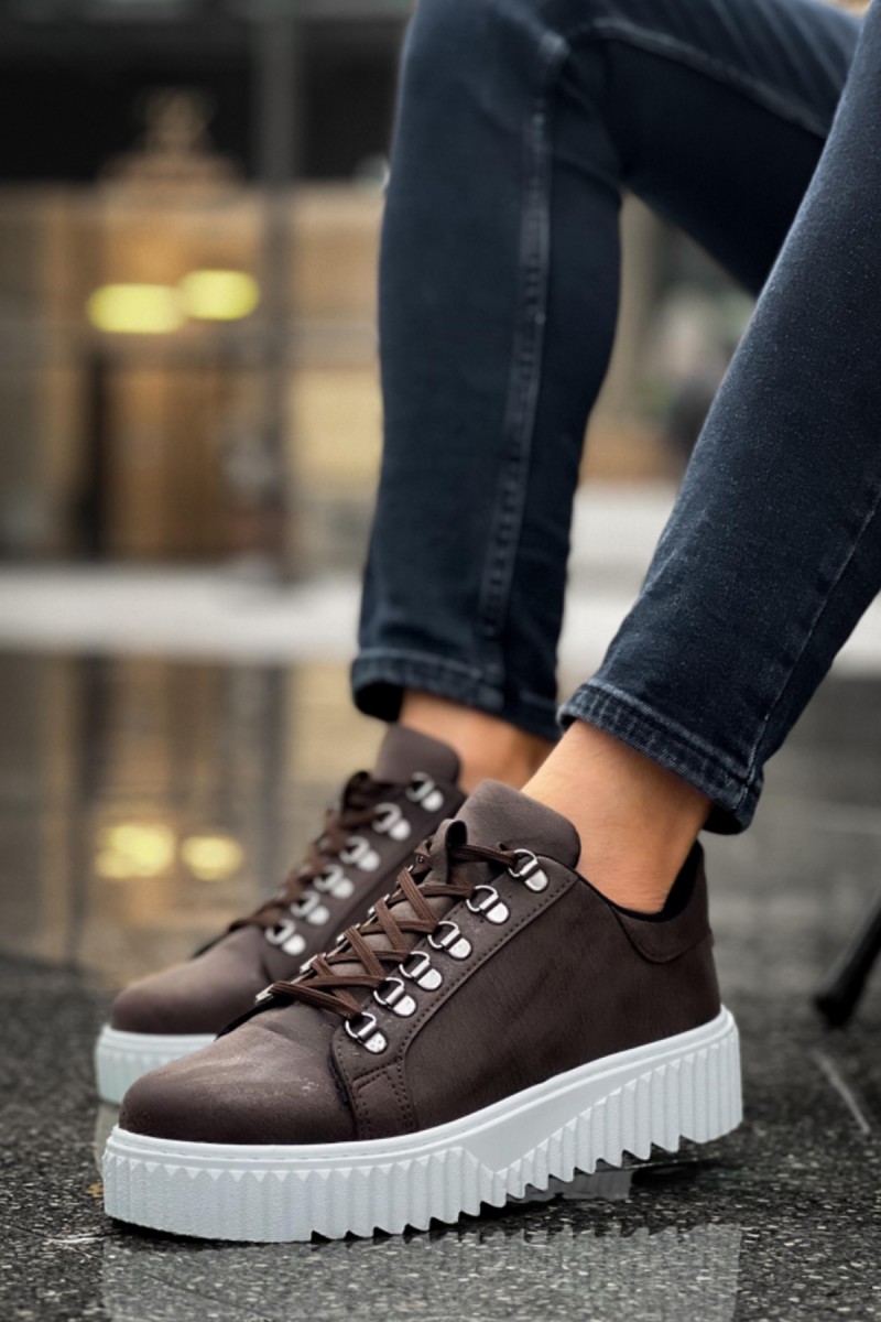 Erkek Sneaker - Kahverengi - 505