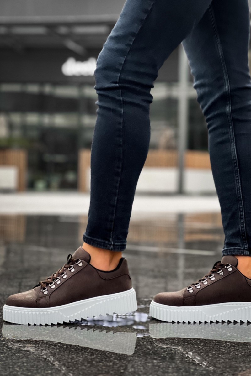 Erkek Sneaker - Kahverengi - 505