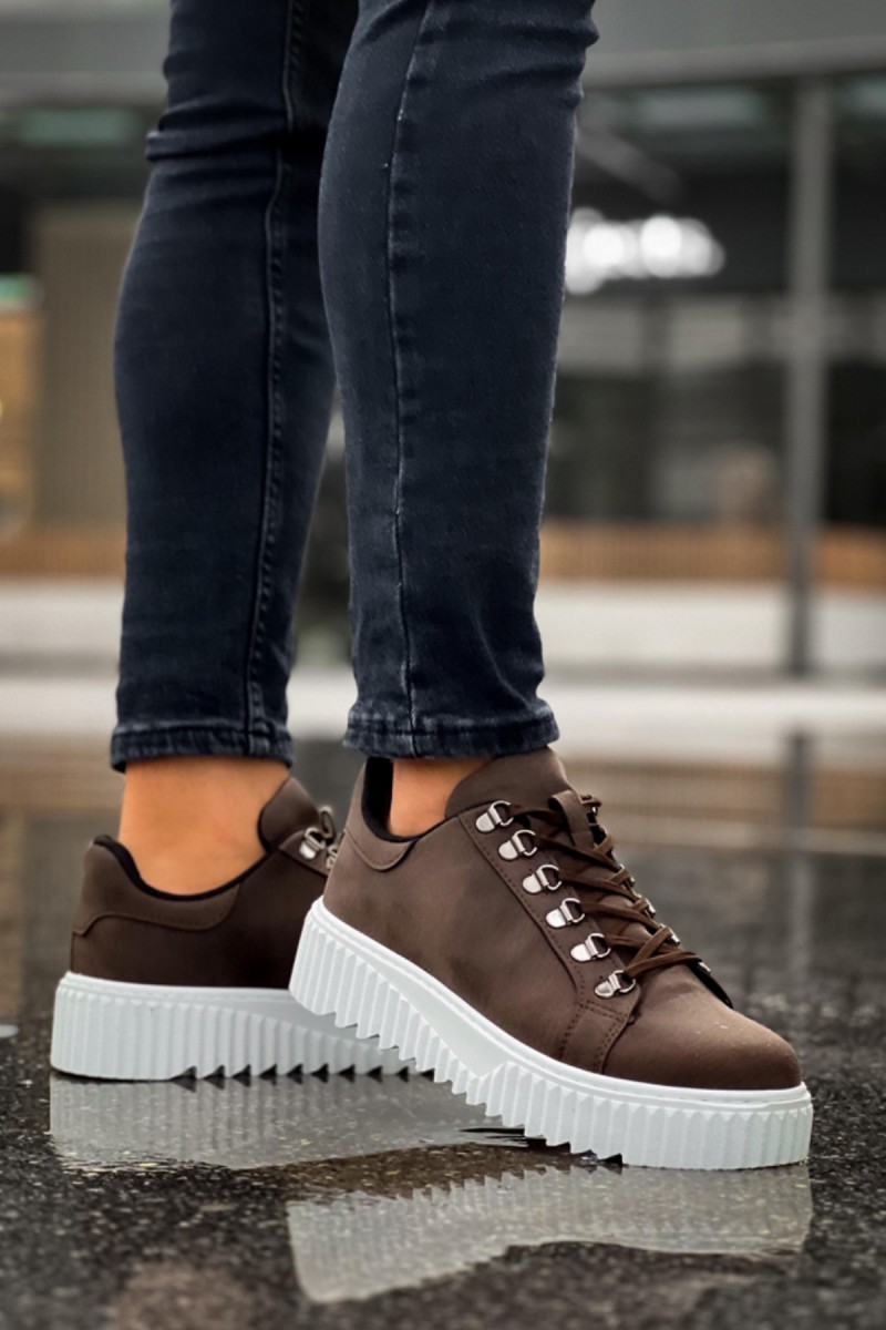 Erkek Sneaker - Kahverengi - 505