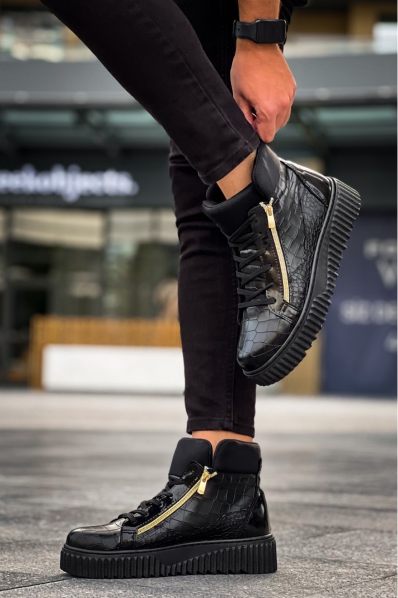 Erkek Bot - Siyah - 512