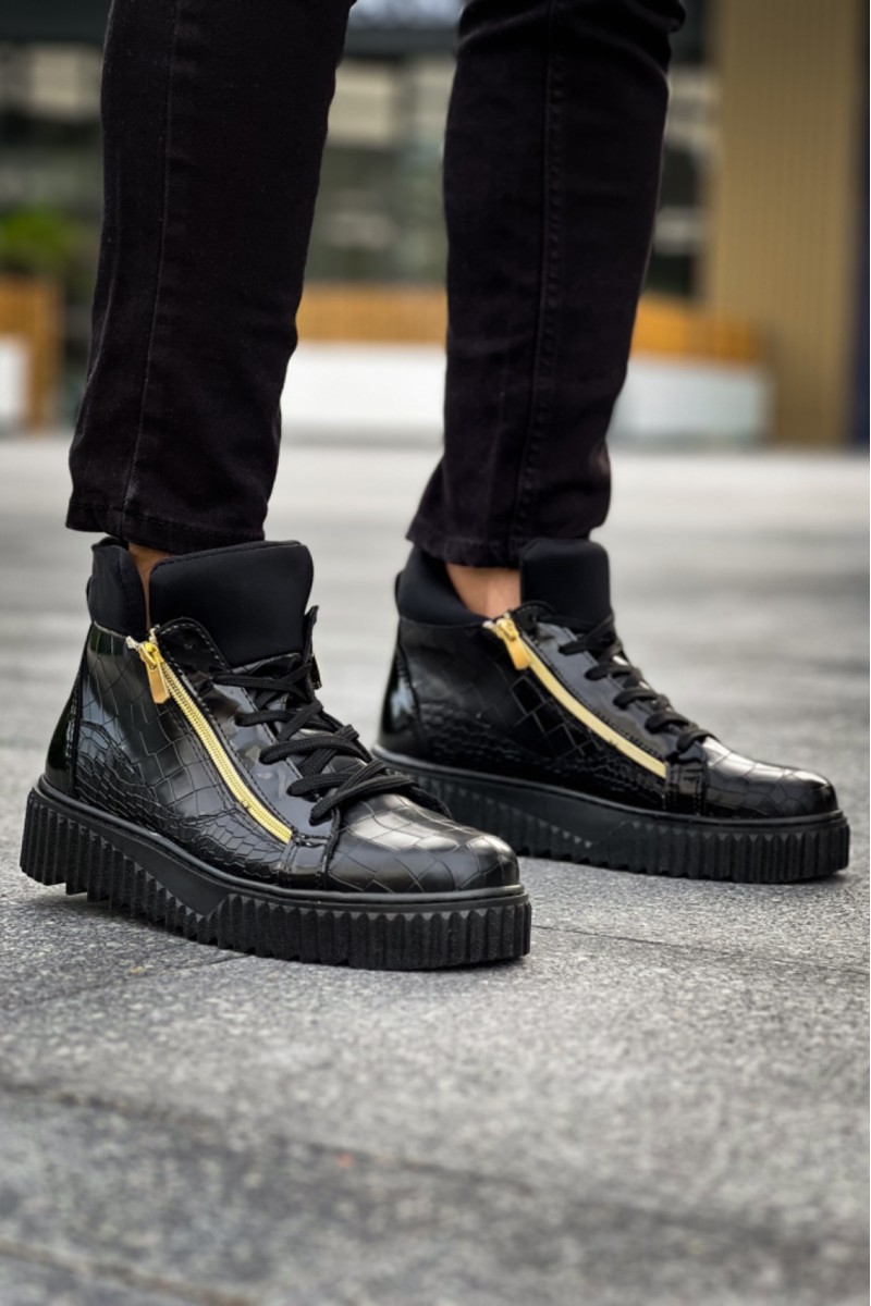 Erkek Bot - Siyah - 512