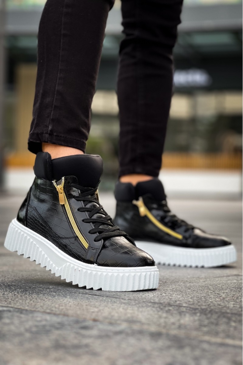 Erkek Bot - Siyah Beyaz - 512