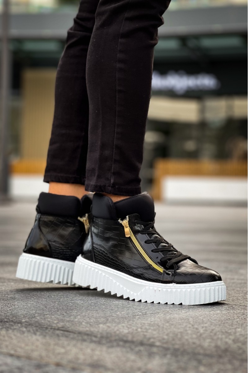 Erkek Bot - Siyah Beyaz - 512