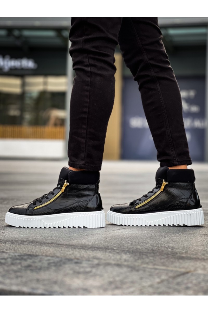 Erkek Bot - Siyah Beyaz - 512