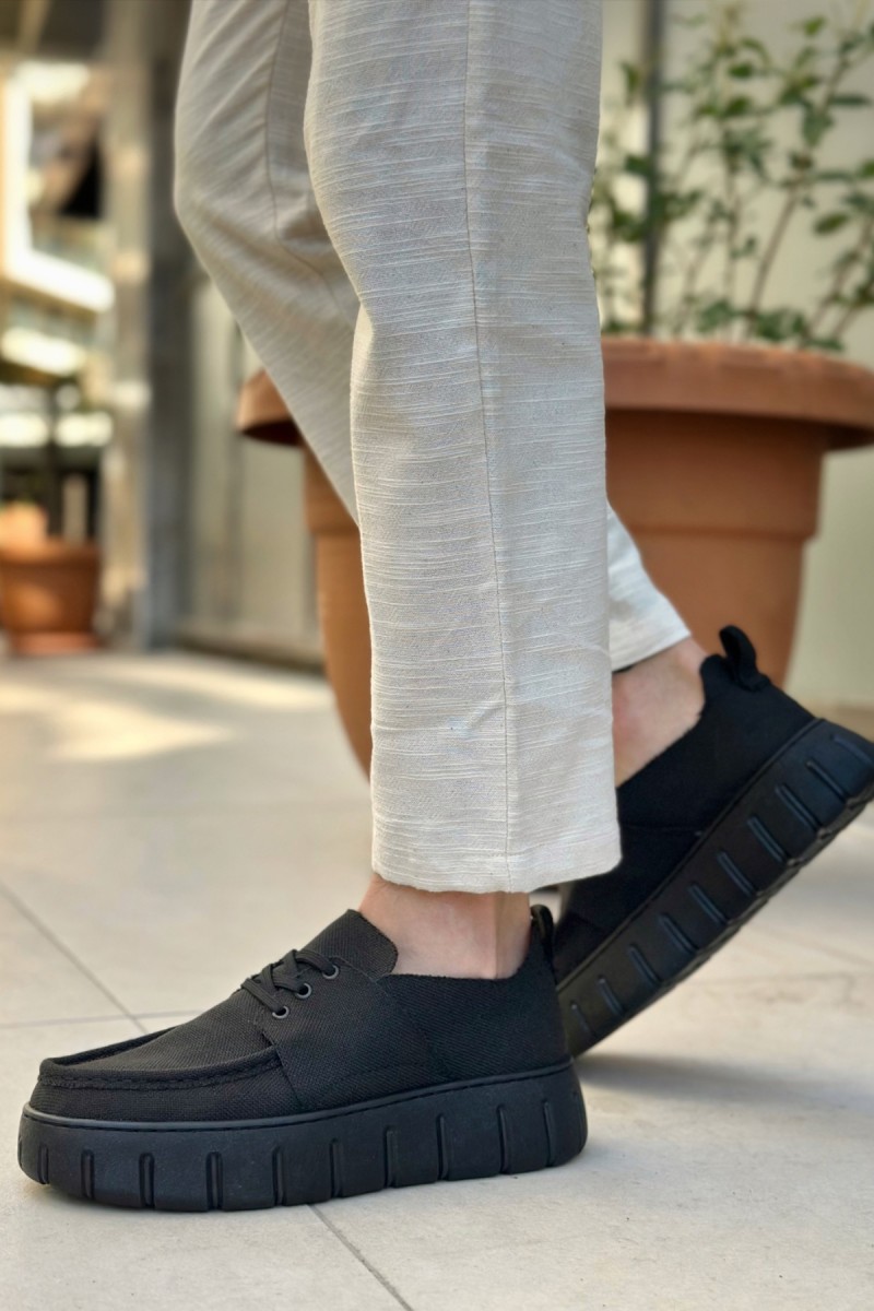 Erkek Günlük Ayakkabı - Siyah - 676