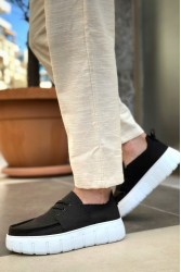 Erkek Günlük Ayakkabı - Siyah Beyaz - 676