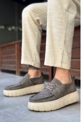 Mens Casual Shoes - Brown - 676