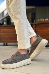 Mens Casual Shoes - Brown - 676