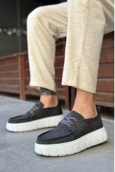 Erkek Günlük Ayakkabı - Gri - 676