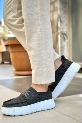 Erkek Günlük Ayakkabı - Gri - 676