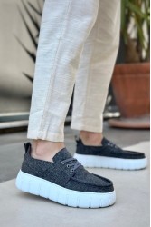 Erkek Günlük Ayakkabı - Gri - 676