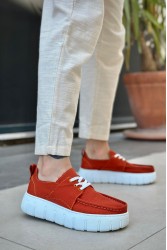 Erkek Günlük Ayakkabı - Turuncu - 676