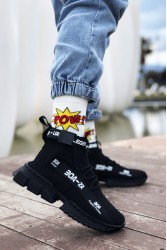 Erkek Sneaker - Siyah - Agron