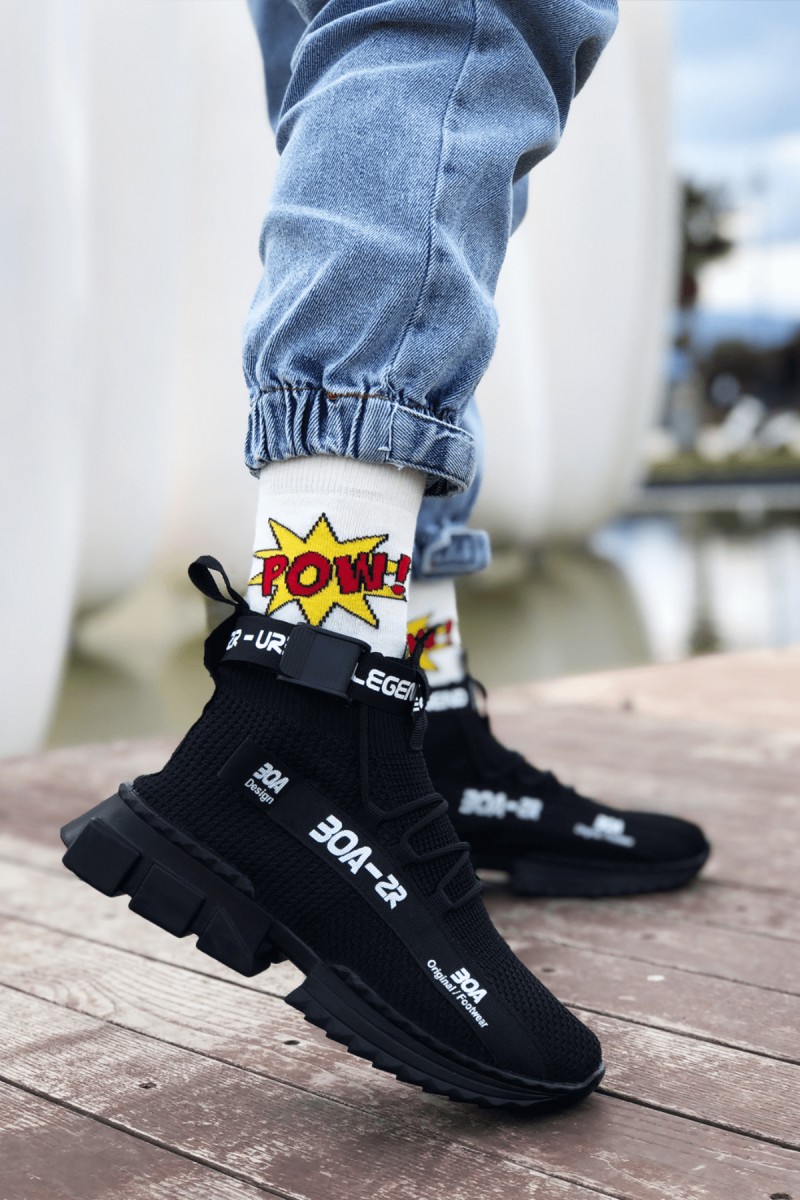 Erkek Sneaker - Siyah - Agron