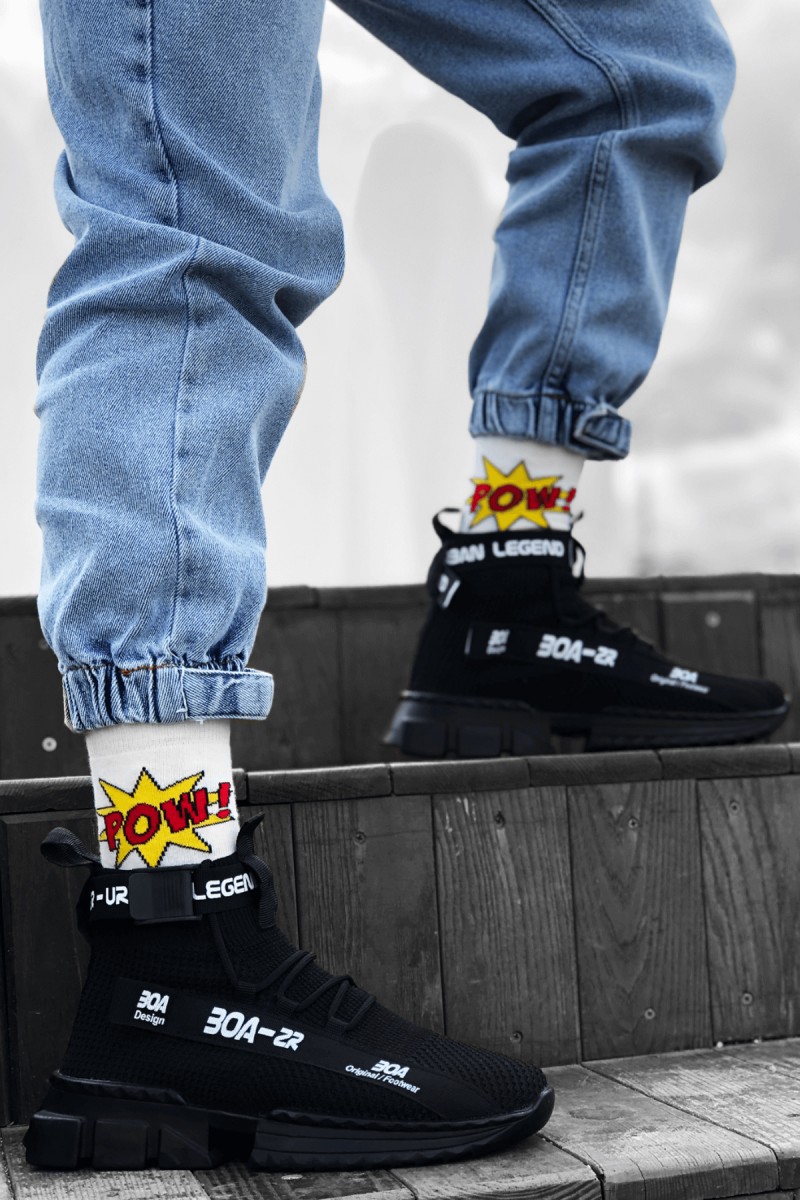 Erkek Sneaker - Siyah - Agron