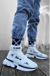 Erkek Sneaker - Beyaz - Agron