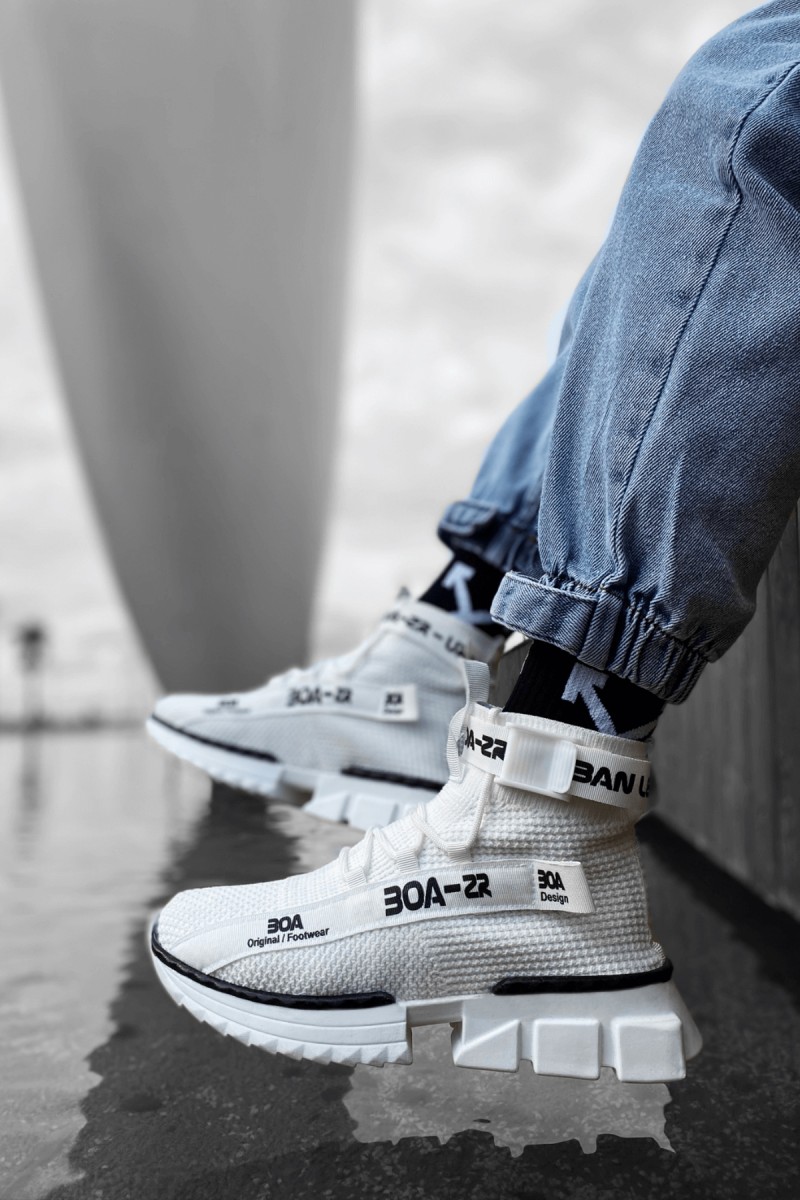 Erkek Sneaker - Beyaz - Agron