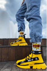 Erkek Sneaker - Sarı - Agron