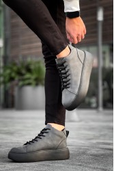 Erkek Bot - Antrasit Siyah - LE10