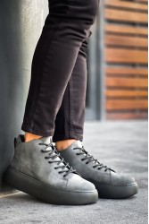 Erkek Bot - Antrasit Siyah - LE10