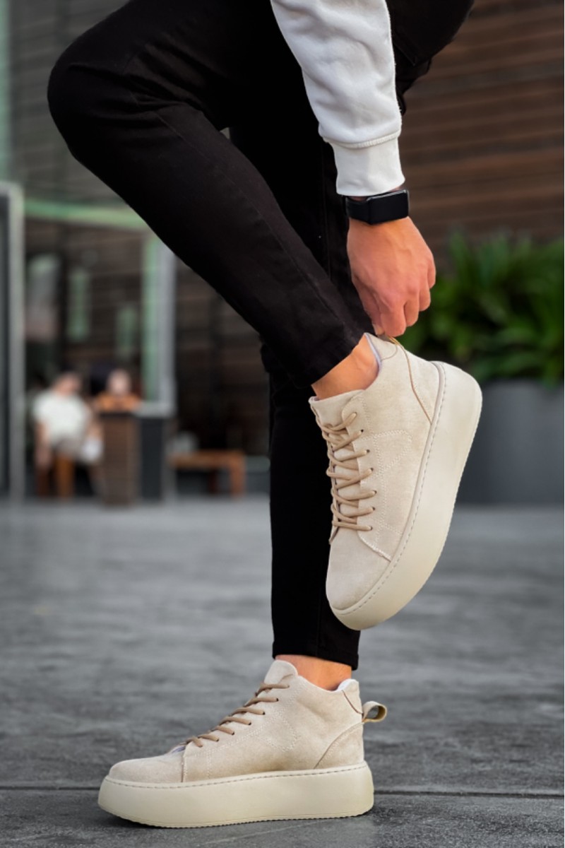 Erkek Bot - Bej - LE10