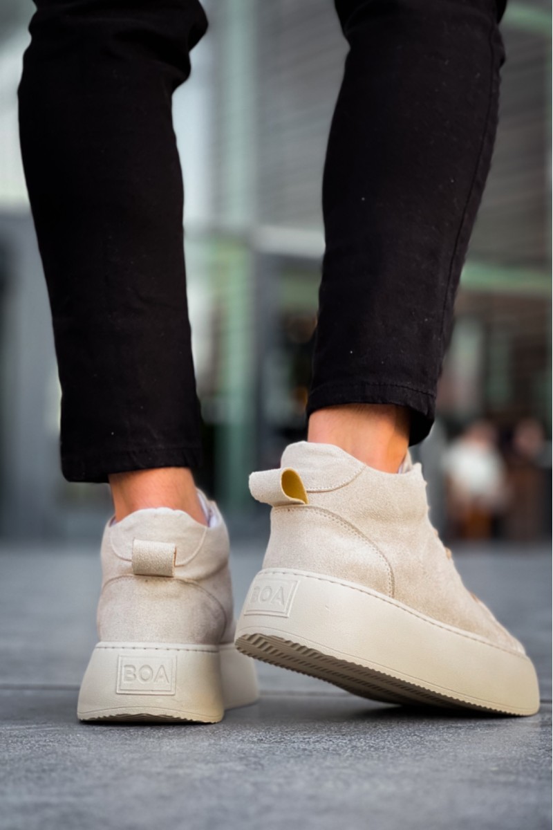 Erkek Bot - Bej - LE10