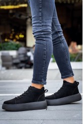 Erkek Bot - Siyah Süet - LE10