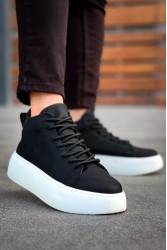 Erkek Bot - Siyah Beyaz - LE10