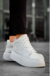 Erkek Bot - Gri süet - LE10