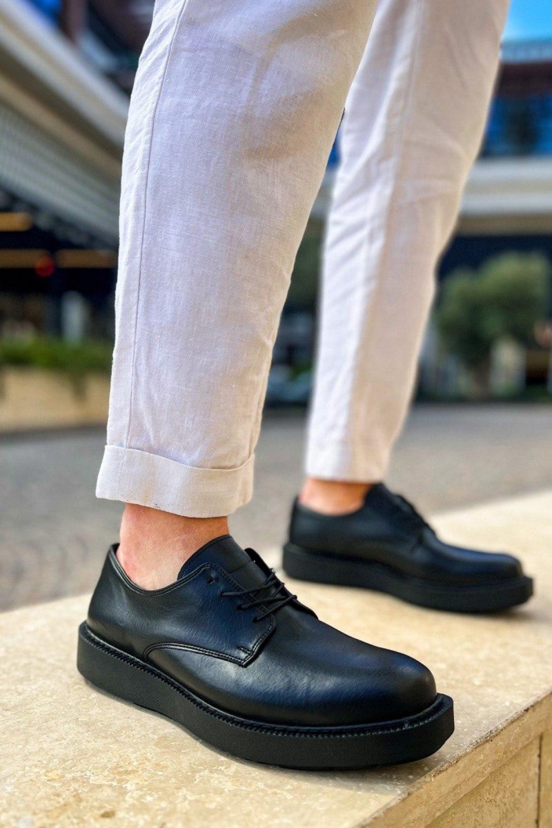 Mens Classic Shoes - Black - 001