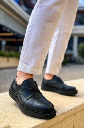 Erkek Klasik Ayakkabı - Siyah - 001