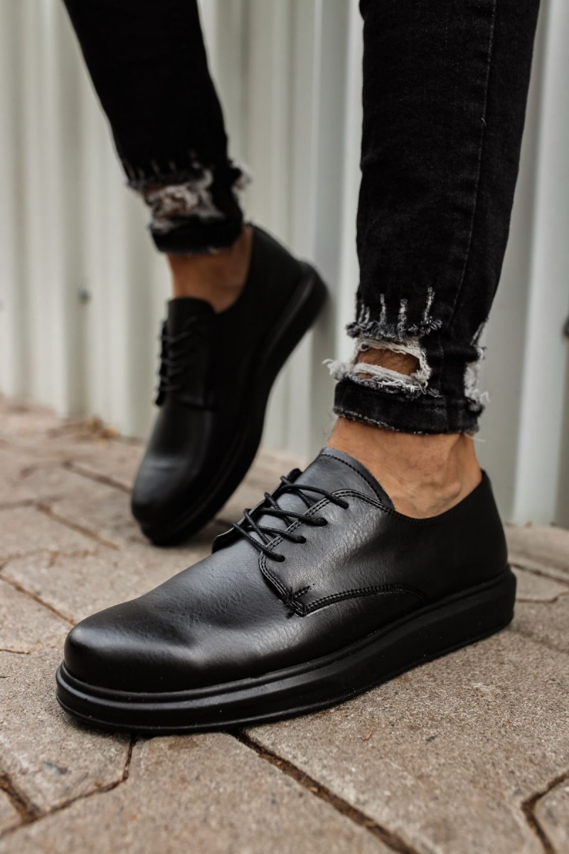 Mens Classic Shoes - Black - 003