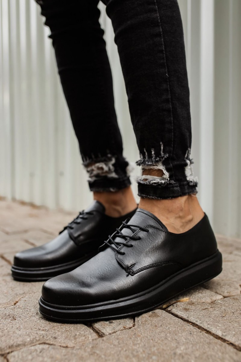 Mens Classic Shoes - Black - 003